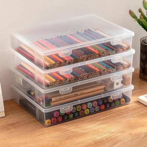 Scatole plastica con - plastica,