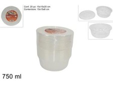 20 CONTENITORI ALIMENTI