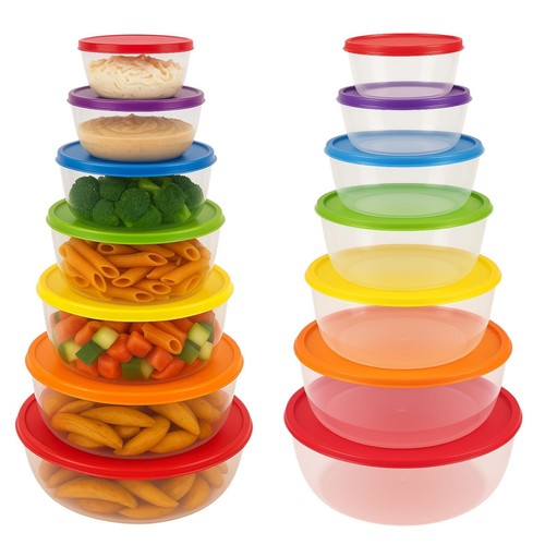 Set contenitori per alimenti - set,