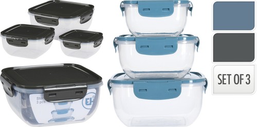 Set scatole porta alimenti - porta,