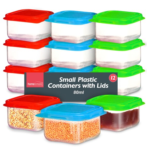 12pz mini contenitori - mini, plastica