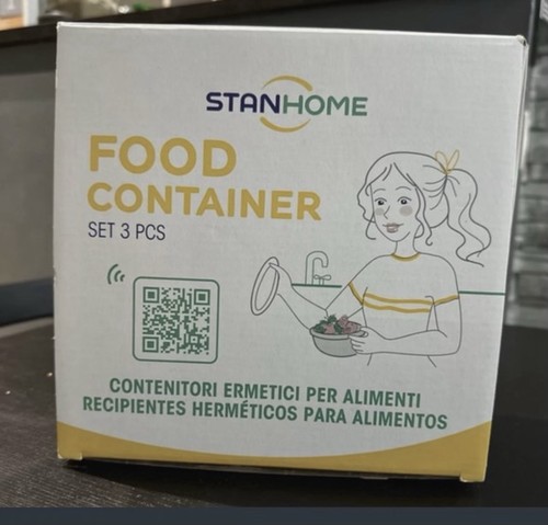 Stanhome food container set - container,
