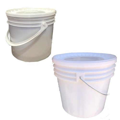 Secchio con coperchio vuoto - secchio,