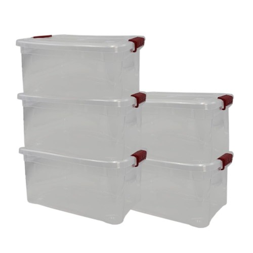 10 contenitori plastica - 10,