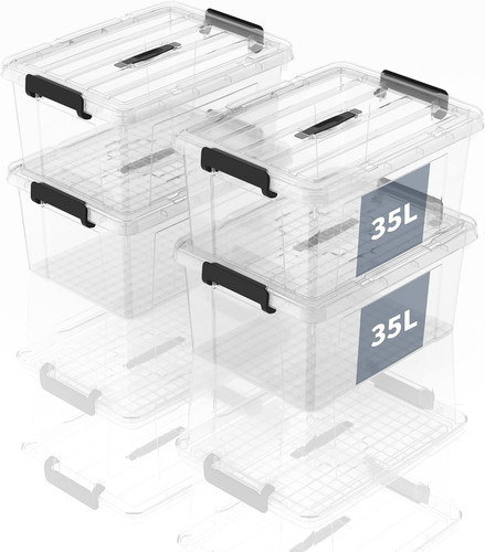 Scatole portaoggetti 35l - scatole,