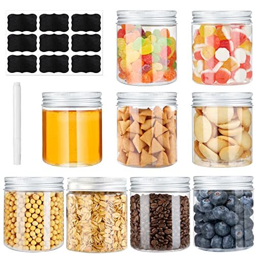 9pcs contenitori plastica con - plastica,